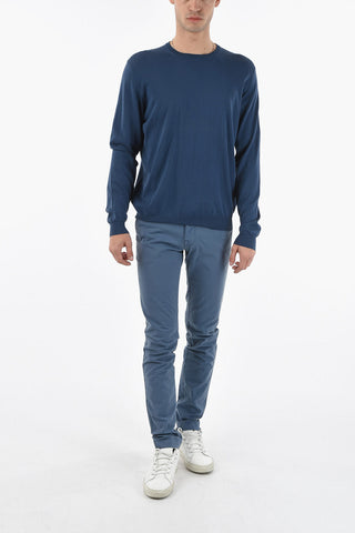 Cotton Crew-neck Sweater