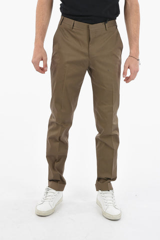 CC COLLECCTION Cotton Stretch RESET Pants with Belt Loops