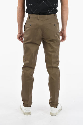 CC COLLECCTION Cotton Stretch RESET Pants with Belt Loops