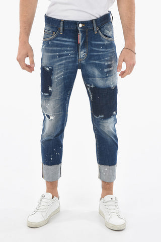 Jeans SAILOR Delavé con Applicazione Logata sul Retro 15,5cm