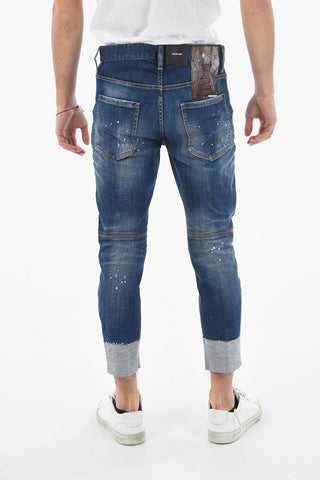 Jeans SAILOR Delavé con Applicazione Logata sul Retro 15,5cm