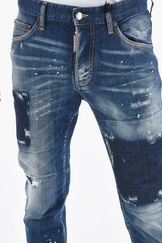 Jeans SAILOR Delavé con Applicazione Logata sul Retro 15,5cm