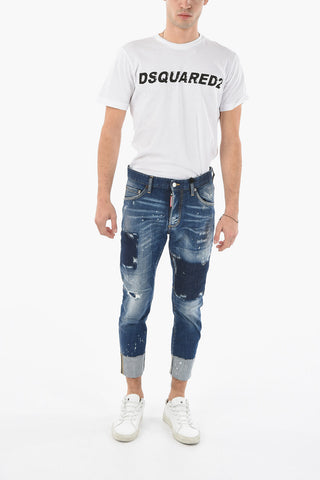 Jeans SAILOR Delavé con Applicazione Logata sul Retro 15,5cm