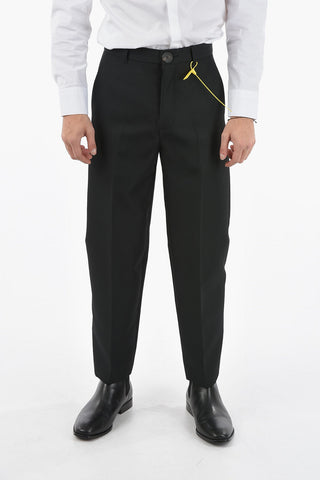 Pantaloni Wide Leg con Passanti