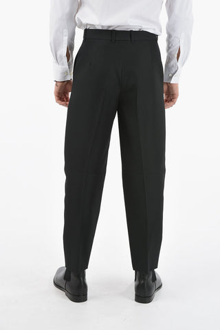 Pantaloni Wide Leg con Passanti