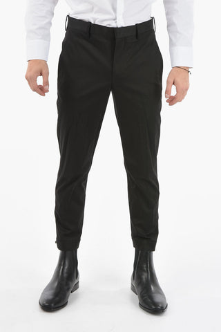 Pantaloni Slim Fit a Vita Regolare