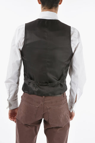 CC COLLECTION Gilet CERIM.RESET a Pois con Martingala
