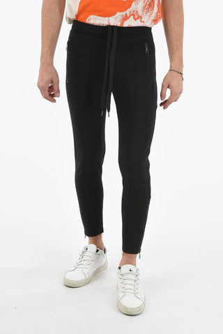Joggers PINTOUCH in Misto Cotone con Zip alla Caviglia