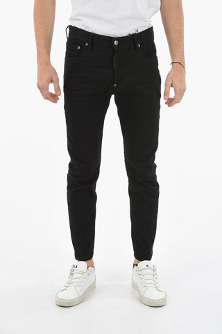 BLACK BULL Straight-leg TIDY BIKER Denims with Logo Patch 15,5cm