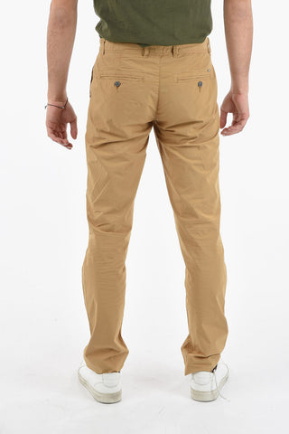 Pantaloni Chino in Popeline di Cotone Regular fit
