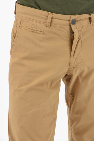Pantaloni Chino in Popeline di Cotone Regular fit