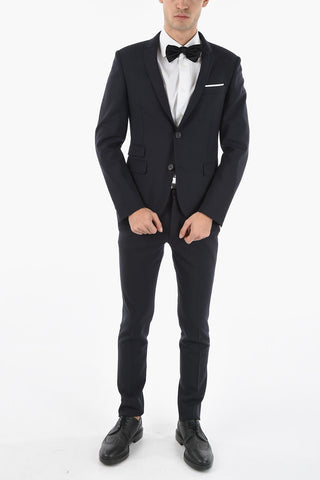 side vents notch lapel 2-button suit