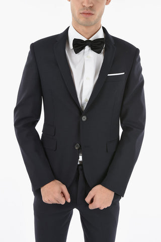 side vents notch lapel 2-button suit