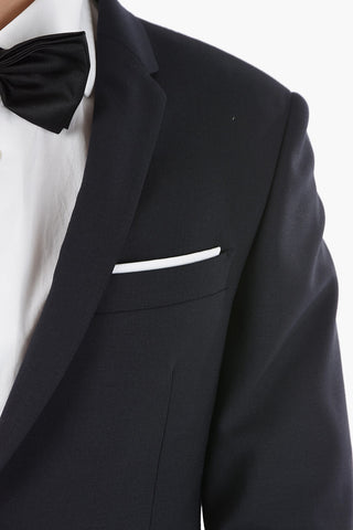 side vents notch lapel 2-button suit