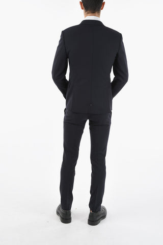 side vents notch lapel 2-button suit