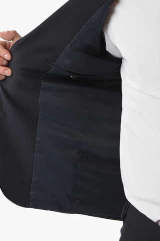 side vents notch lapel 2-button suit