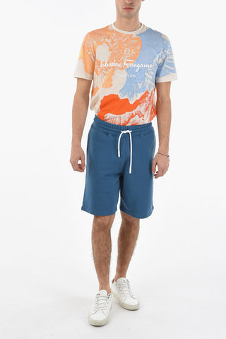 Solid Color CROSS BASKET Sweatshorts