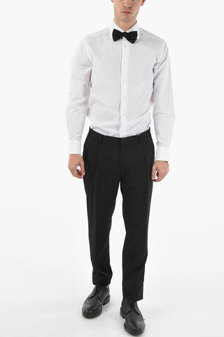 CC COLLECTION Elegant Trousers with Zip and Hook Closure