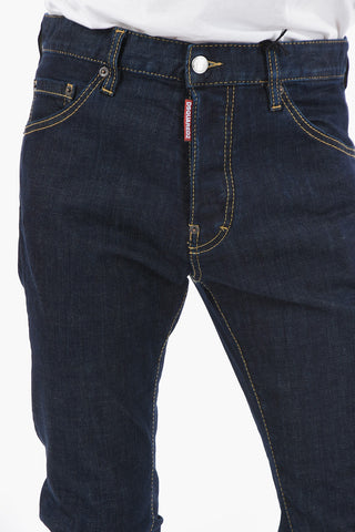 5-Pocket COOL GUY Denims with Contrasting Logo 15,5cm