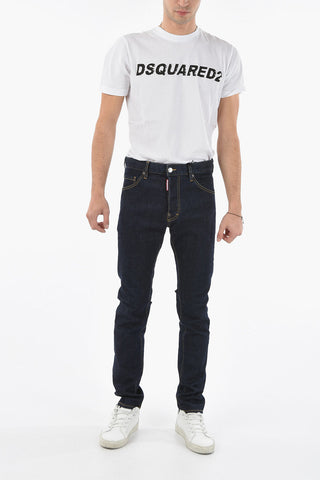 5-Pocket COOL GUY Denims with Contrasting Logo 15,5cm