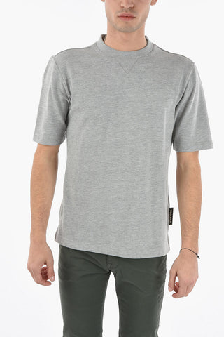 Solid Color Crew-Neck T-Shirt