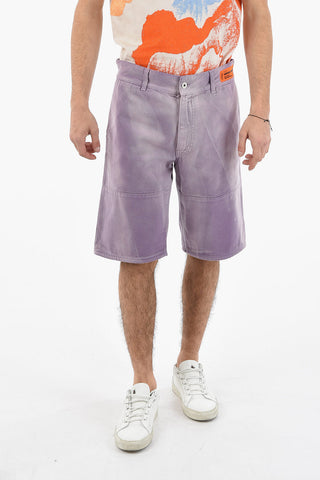 Shorts a 4 Tasche Effetto Sfumato