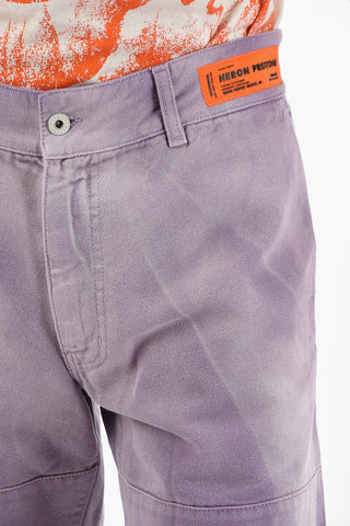 Shorts a 4 Tasche Effetto Sfumato
