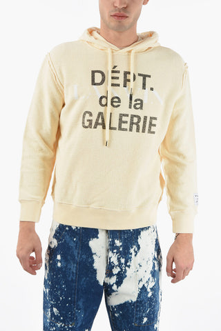 GALLERY DEPT Hoodie with Faded Lettering Print