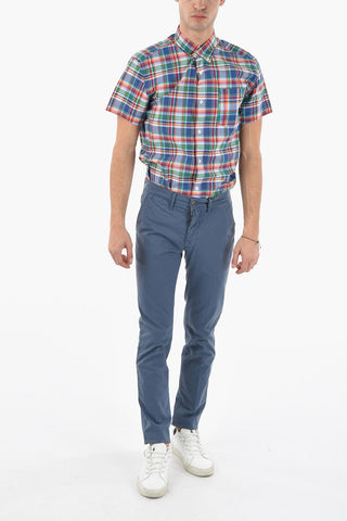 PENN-RICH Micro Patterned Slim Fit Chino Pants