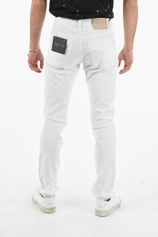 ID 5 Pockets Jeans with Silver Buttons 18cm