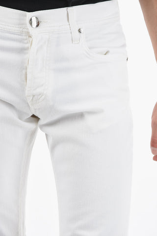 ID 5 Pockets Jeans with Silver Buttons 18cm
