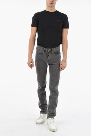 Jeans Straight Fit CIGARETTE con Passanti 17cm
