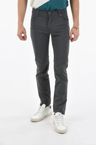 PENN-RICH 5 Pockets Stretch Cotton Pants