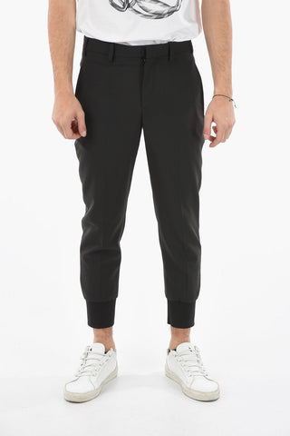 low waist slim fit pants