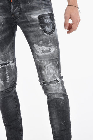 Low Waist SKATER Distressed Jeans 14,5cm