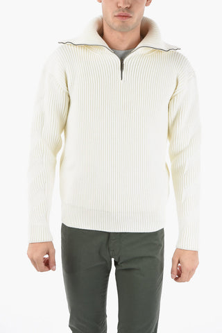 Half Zip SLICK ARROW Virgin Wool Pullover