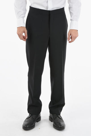 virgin wool peak lapel CERIM.MANTUA 1-button suit
