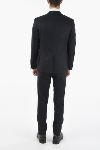 virgin wool CERIM. ACADEMY no hem 3 piece waistcoat suit