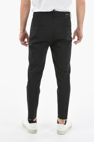 Virgin Wool Skinny Dan Fit Pants