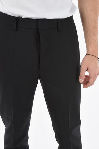 Virgin Wool Skinny Dan Fit Pants