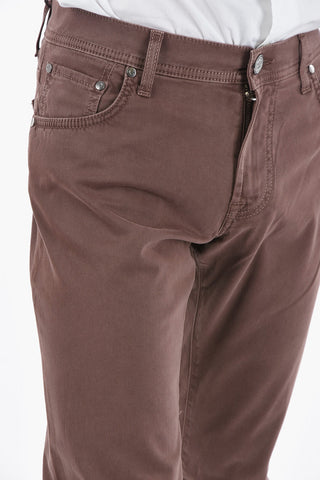 ID Stretch Cotton M ALGA FIX 5-pocket Pants