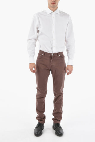 ID Stretch Cotton M ALGA FIX 5-pocket Pants