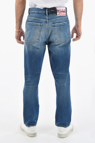 Tapered-fit BOSTON Denims with Distressed Effect 19cm