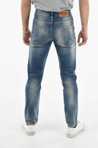 Stretch Denim Tapered Fit D-FINING Jeans 16cm L.32