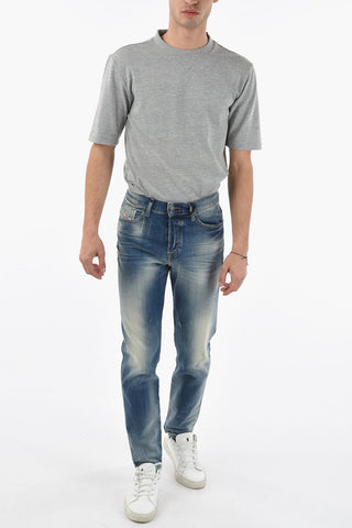 Stretch Denim Tapered Fit D-FINING Jeans 16cm L.32
