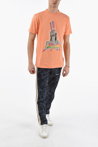 Crew Neck LOUDER Printed T-Shirt