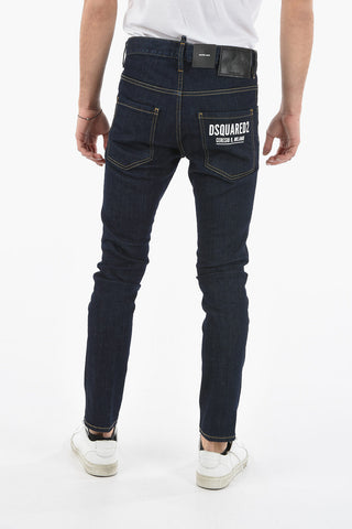 Mid-waisted Skinny CERESIO9 SKATER Denims 14,5cm
