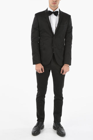 side vents notch lapel 2-button suit