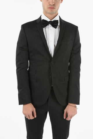 side vents notch lapel 2-button suit