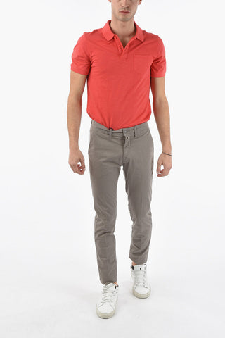 PENN-RICH Micro Patterned Slim Fit Chino Pants